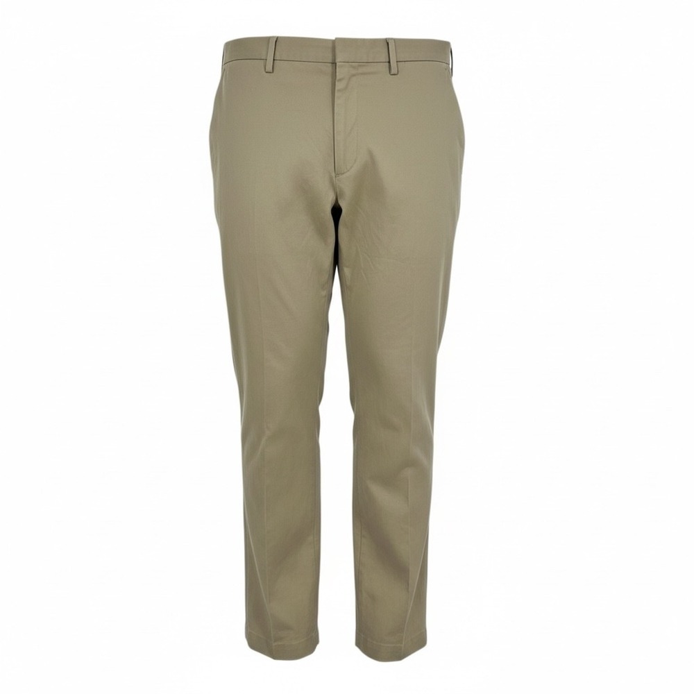 Banana Republic Emerson Straight Fit Chinos Mens 38x33 Tan Khaki Pants